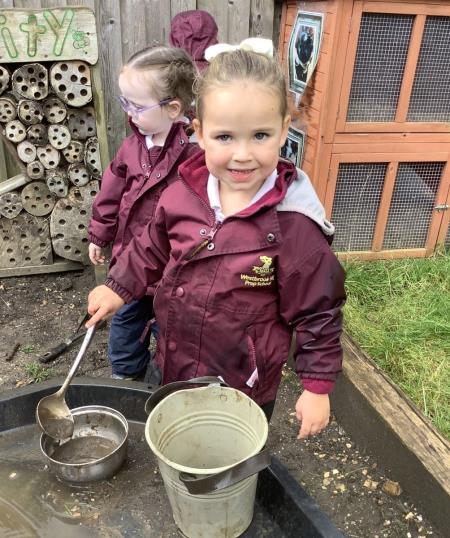 Nursery Fun in the Rain