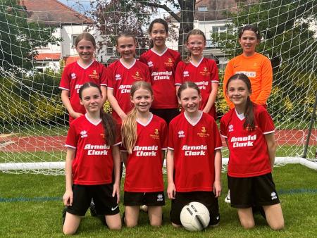 U11 Girls football team reach Semi-Finals