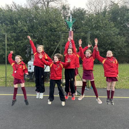 U10 A Girls Netball