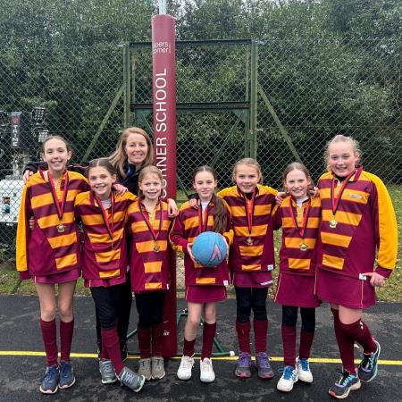 U11 Netball Team victorious